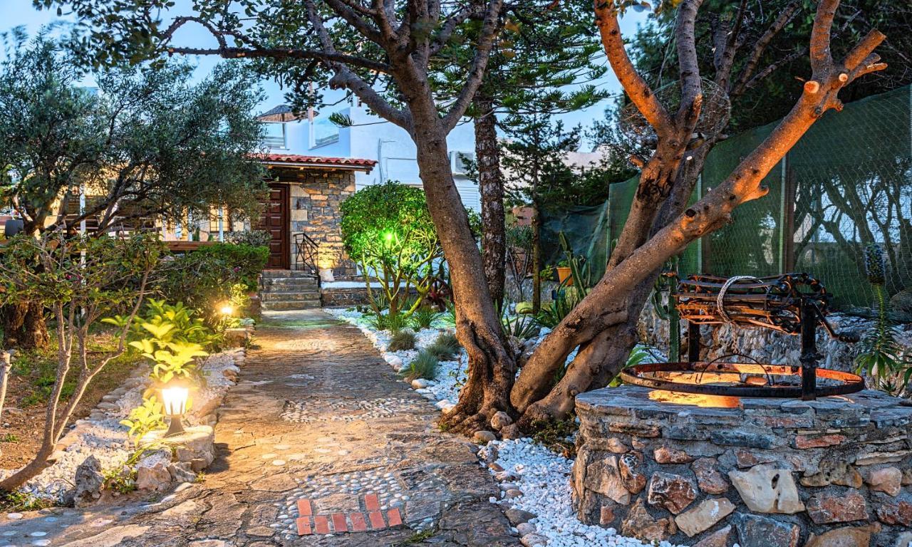 Cretan Lodge Heated Pool Agios Nikolaos Extérieur photo