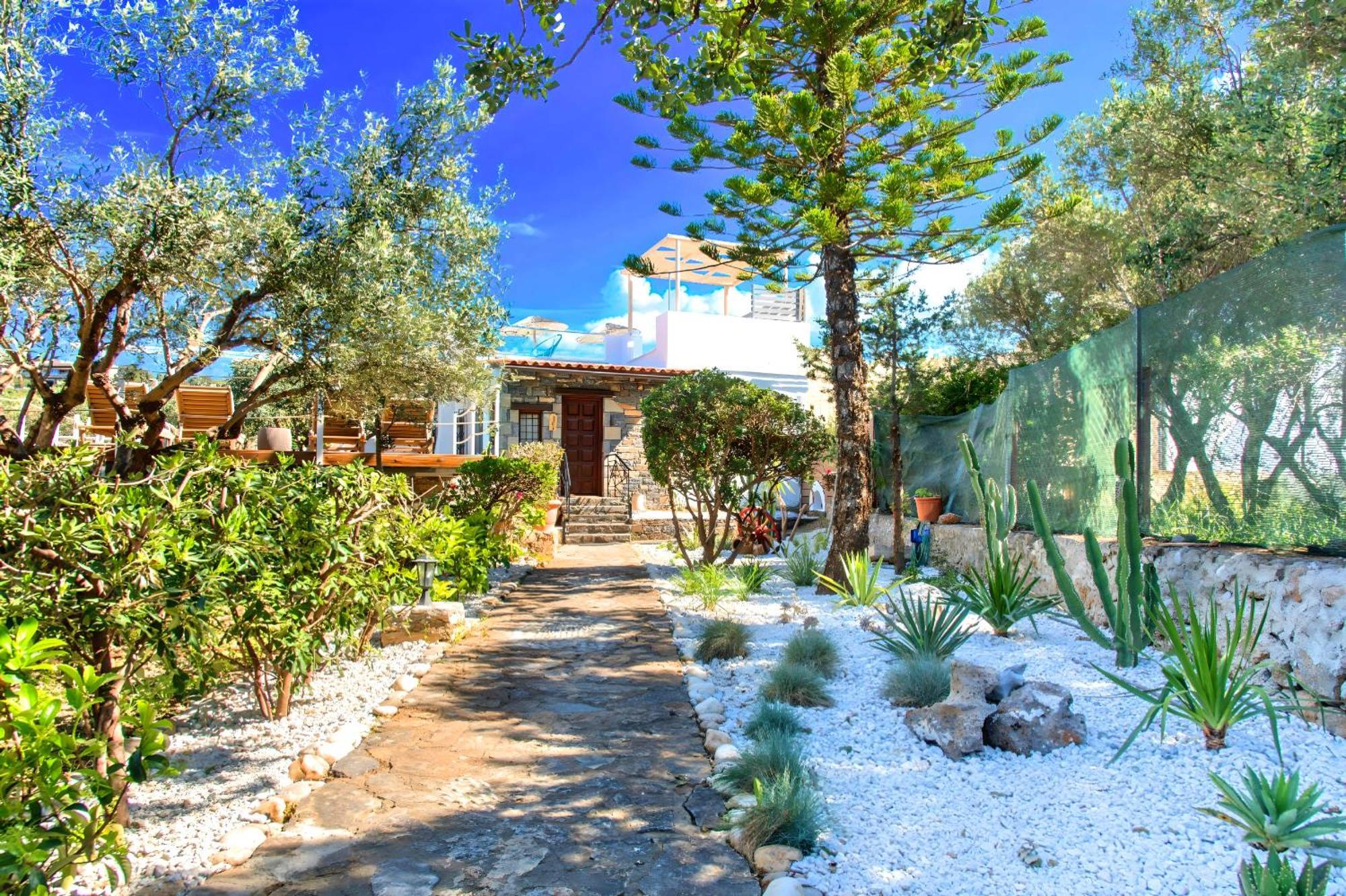 Cretan Lodge Heated Pool Agios Nikolaos Extérieur photo